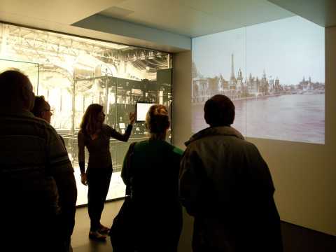 Im Musee Lalique bei einer Filmvorführung