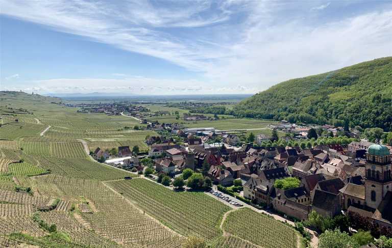 Blick auf Kaysersberg